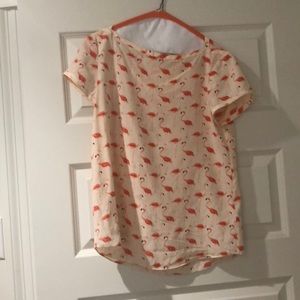 Kate spade flamingo top